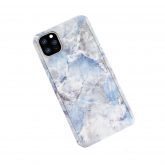 360 Full Cover Marble + Tempered Glass Apple iPhone 11 Pro Max Μπλέ